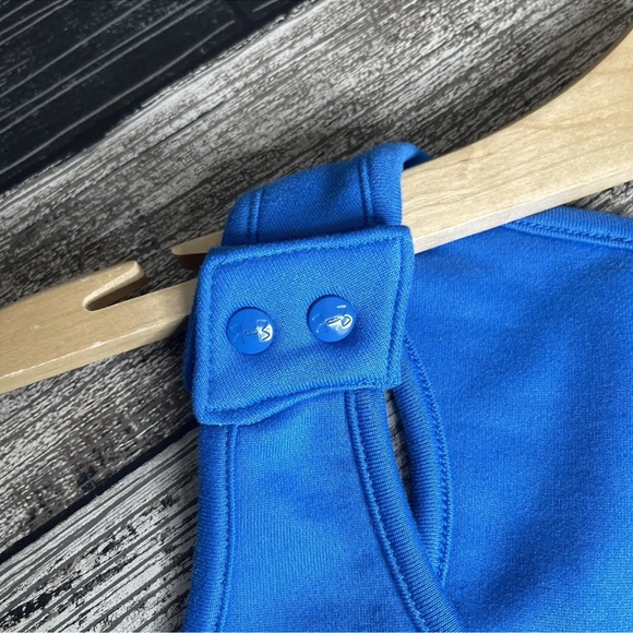 Under Armour Romper Womens Size Small Blue Shorts Heat Gear Sleeveless One Piece - Picture 10 of 12